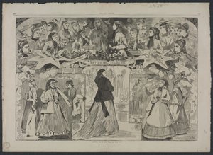 Åbningsdag i New York, 1868. af Winslow Homer