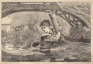 "Orrin, skynd dig, jeg er ved at dø" af Winslow Homer