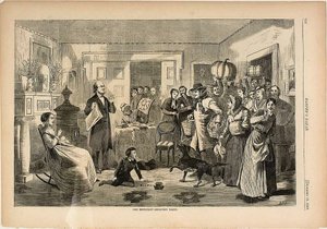 Vores ministers donationsfest af Winslow Homer