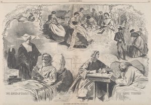 Our Women and the War, udgivet 1862. af Winslow Homer