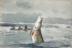 Lake St. John af Winslow Homer
