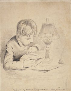 Portræt af Arthur Benson Homer, 1853 af Winslow Homer