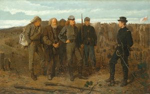 Fanger fra fronten, 1866. af Winslow Homer