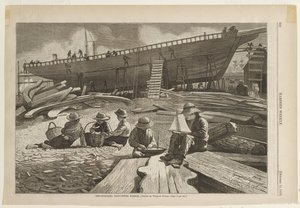 Skibsbygning, Gloucester Havn af Winslow Homer