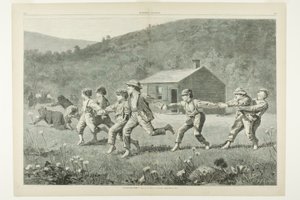 "Snap-the-Whip" af Winslow Homer