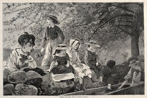 Forårsblomster af Winslow Homer