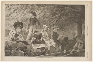 Forårsblomster af Winslow Homer