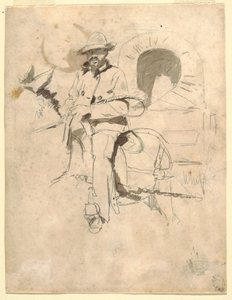 Studie af en Teamster af Winslow Homer