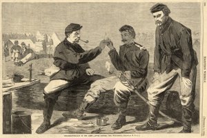 Thanksgiving-Day in the Army - Efter middagen: The WishBone, fra Harper