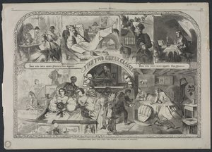 Thanksgiving Day, 1860 - Samfundets to store klasser, 1860. af Winslow Homer