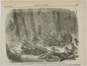 Potomac-hæren - vores yderste vagtpost i skoven af Winslow Homer