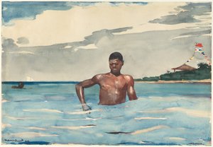 Baderen af Winslow Homer