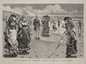 The Beach at Long Branch, udgivet som et kunstbilag til Appleton