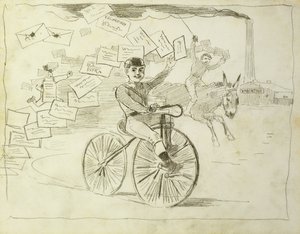 Cykelbuddet, af Winslow Homer