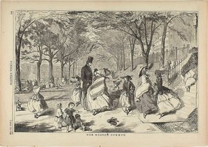 The Boston Common af Winslow Homer