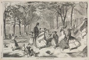 Boston Common af Winslow Homer