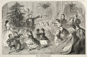 Juletræet, 1858. af Winslow Homer