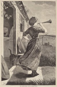 Middagshornet, 1870. af Winslow Homer