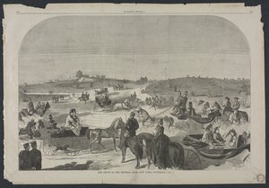 The Drive in Central Park, New York, september, 1860, 1860. af Winslow Homer