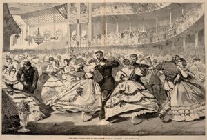 Det store russiske bal på musikakademiet, 5. november 1863, fra Harper