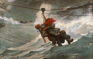 Redningslinen af Winslow Homer