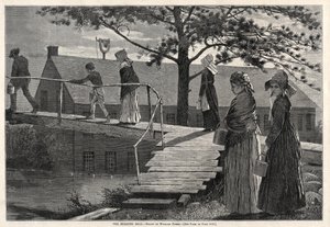 Morgenklokken, 1873. af Winslow Homer