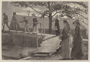 The Morning Bell, udgivet 1873. af Winslow Homer