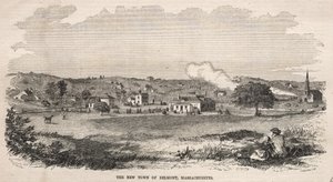 Den nye by Belmont i Massachusetts af Winslow Homer