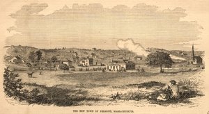 Den nye by Belmont, Massachusetts, 1859. af Winslow Homer