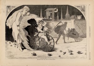 The New Year--1869, fra Harper