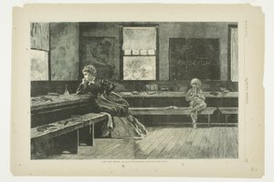 Middagspausen af Winslow Homer