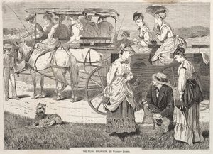 Picnic-udflugten, 1869. af Winslow Homer