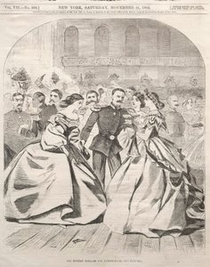 Det russiske bal - i spisesalen af Winslow Homer