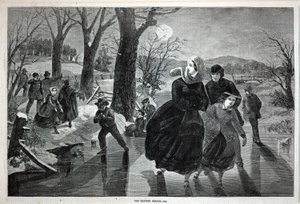 The Skating Season--1862, fra Harper