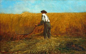 Veteranen på et nyt felt, 1865. af Winslow Homer