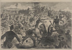 Krigen for Unionen - Et bajonetangreb af Winslow Homer
