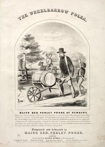 Trillebørpolkaen - Nodecover. af Winslow Homer