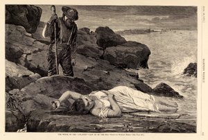 Vraget på "Atlantic" - kastet op af havet, fra Harper