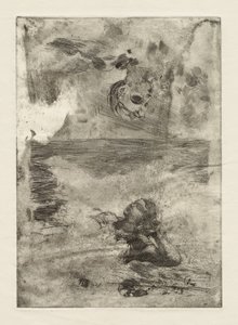To hoveder (studie efter "Undertow") af Winslow Homer