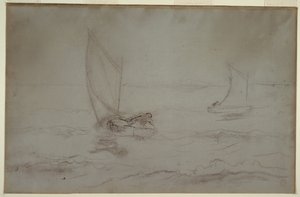 To Sloops Sejler af Winslow Homer