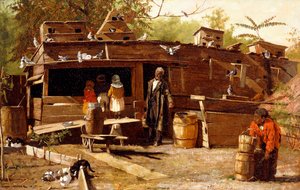 Onkel Ned hjemme, 1875 af Winslow Homer