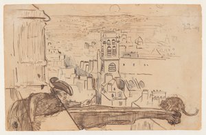 Udsigt over Paris af Winslow Homer