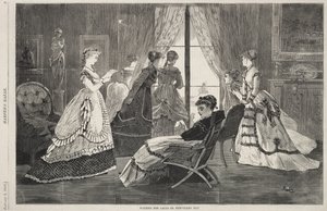 At vente på opkald på nytårsdag af Winslow Homer