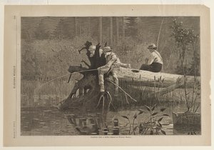 Venter på bid af Winslow Homer