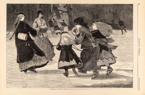 "Winter" - En skøjtescene, fra Harper