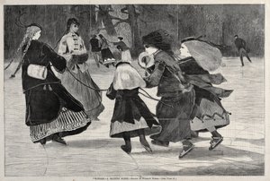 »Vinter« – En skøjtescene af Winslow Homer