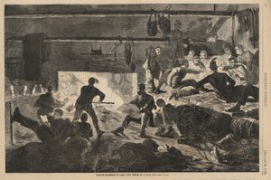 Vinterkvarter i lejren af Winslow Homer