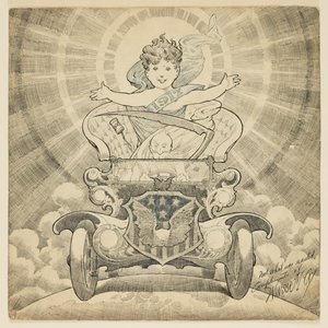 Studie til tegnefilm "Velkommen i året 1917" af Winsor McCay