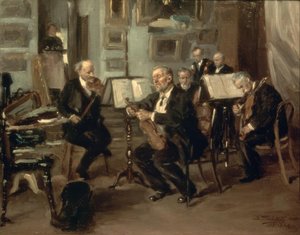Musiker af Wladimir Jegorowitsch Makowski