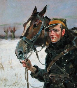 Soldat med hest